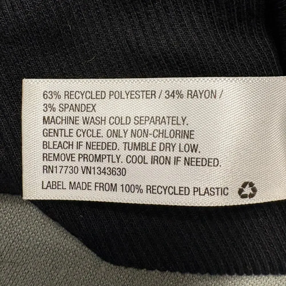 Future Collective Target Ribbed Cut Out Neck Bodysuit Black Size M Long Sleeve‎ - Picture 8 of 11